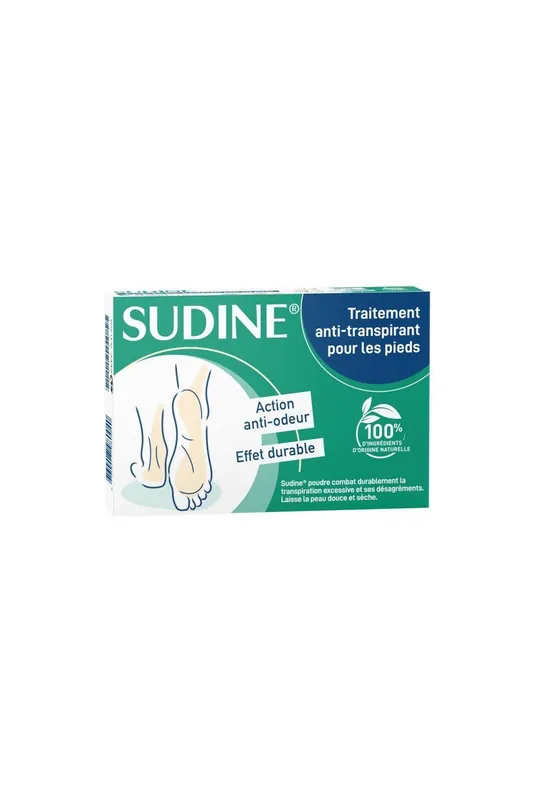 Akční Cena SORIFA Sudine pudrový antiperspirant na nohy 12 x 2,75 g sáček