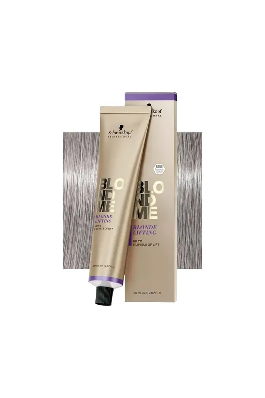 Schwarzkopf BlondMe Blonde Lifting Steel Blue 60ml - 12-21-poškozená krabice Originální