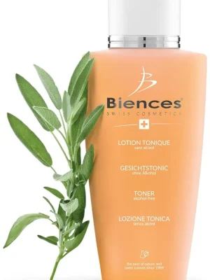 Biences Swiss Cosmetics - Hypoalergenní pleťové tonikum s meruňkovým olejem 250 ml Omezená Nabídka