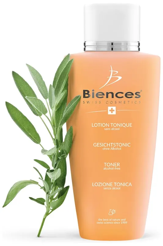 Biences Swiss Cosmetics - Hypoalergenní pleťové tonikum s meruňkovým olejem 250 ml Omezená Nabídka
