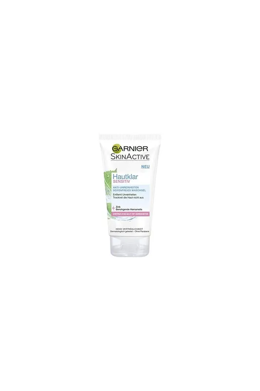 Garnier SkinActive Hautklar SENSITIVE Anti-Impurities Mycí gel bez mýdla 150ml Sleva
