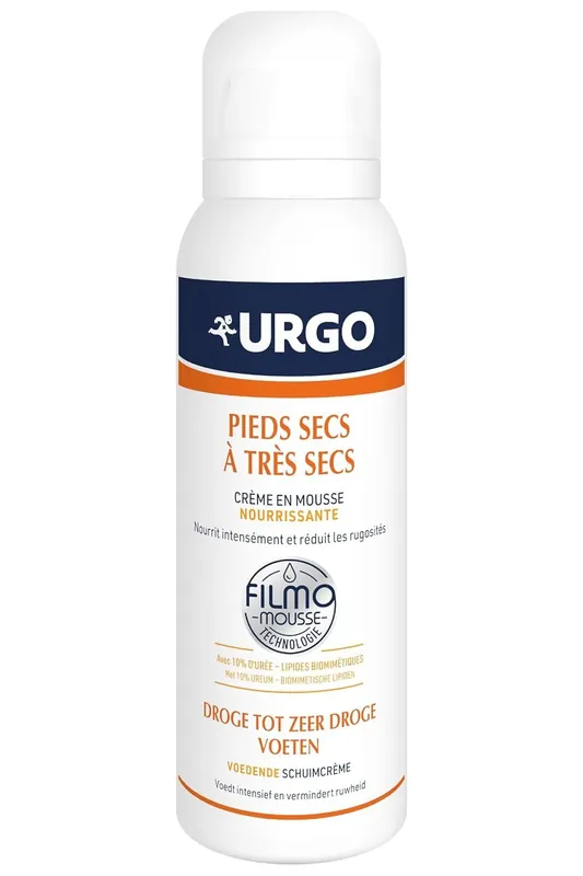 Urgo -Výživná filmomousse pro suché až velmi suché nohy 125 ml Zlevněný