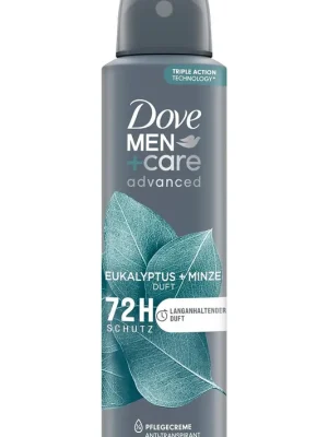 Oblíbený Dove Men+Care Advanced deodorant ve spreji s eukalyptem a mátou 150 ml
