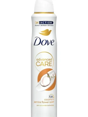 Značkový Dove Advanced Care Coconut & Jasmine Flower antiperspirant ve spreji 200 ml