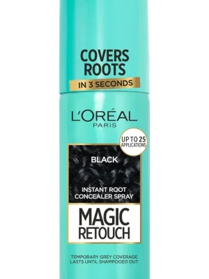 Doprava Zdarma L'Oréal Paris Magic Retouch instant korektor na kořínky vlasů 75 ml-černá