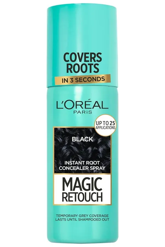 Doprava Zdarma L'Oréal Paris Magic Retouch instant korektor na kořínky vlasů 75 ml-černá