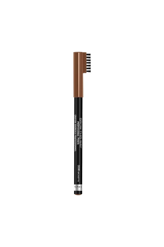 Sleva Rimmel London Brow This Way tužka na obočí 1,4 g-006, Brunette
