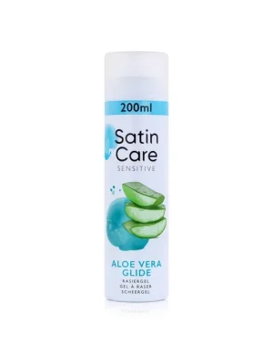 Gillette Satin Care Holicí gel pro ženy s citlivou pokožkou, 200 ml Nová Kolekce