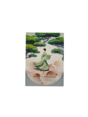 Lepkavá maska China Fan Beauty Diary Tremella a Okra Glutinous Jijiji 5 kusů Cenově Výhodný
