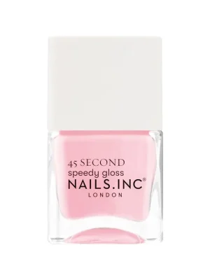Nails Inc 45 Second Speedy Gloss, Ladbroke Grove Grooving, růžový lak na nehty 14ml Nejlepší Volba