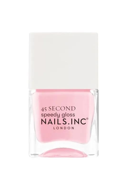 Nails Inc 45 Second Speedy Gloss, Ladbroke Grove Grooving, růžový lak na nehty 14ml Nejlepší Volba