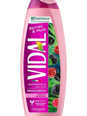 Vidal tonizující koupelová pěna s ostružinami a mechem 500 ml Nejlepší Volba