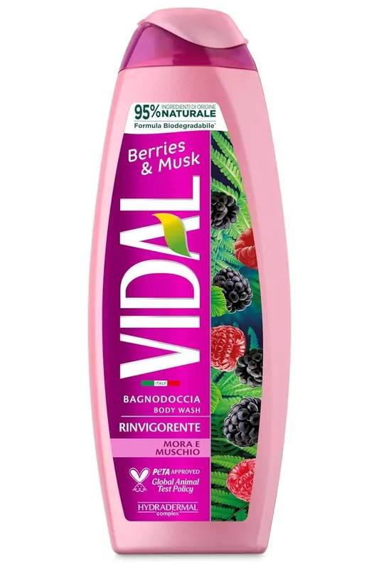 Vidal tonizující koupelová pěna s ostružinami a mechem 500 ml Nejlepší Volba