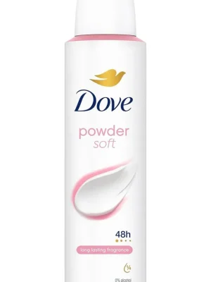 Dove Powder Soft Antiperspirant sprej 150 ml Časově Omezené