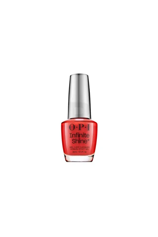 OPI Infinite Shine - Gelový lak na nehtyISL131 Knock´Em Red - 15 ml Výhodná Nabídka