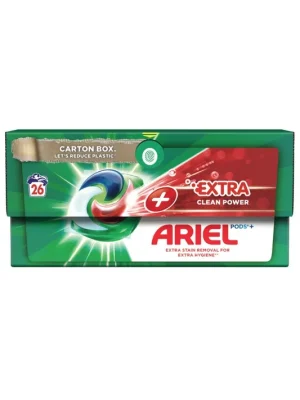 Levný ARIEL EXTRA Clean Power Prací kapsle (26ks)