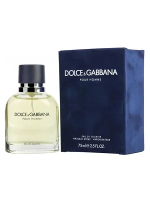 DOLCE & GABBANA Pour Homme EDT, 75 ml Akční Nabídka