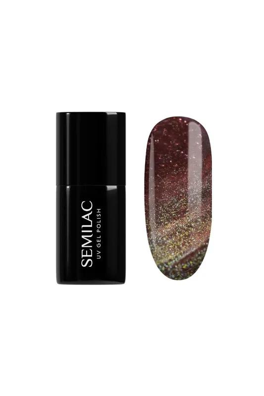 Semilac UV gelový lak 824 Digital Red, 7ml Jen Po Omezenou Doba