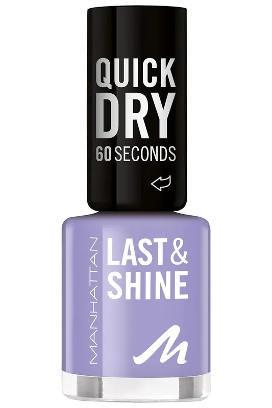 Manhattan Last & Shine lak na nehty 800 lilac mood 8 ml Horká Nabídka