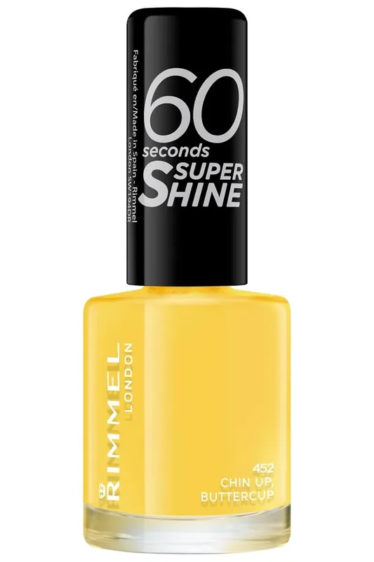 Nejlepší Cena Rimmel London 60 Seconds Lak na nehty 8 ml 452 Chin Up Buttercup