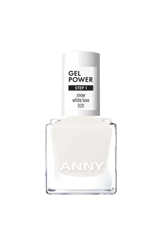 Lak na nehty ANNY – Vysoce kvalitní barevný lak barva 020 Snow White Love 8 ml Sleva