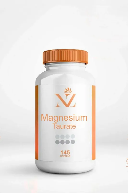 Taurát hořečnatý 500 mg + vitamin B6 – 145 kapslí Akce