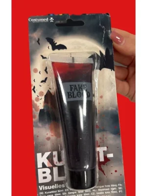 Costumed falešná krev (Fake Blood) v plastové tubě 50ml Finální Výprodej