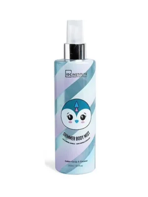 Bezpečná Platba IDC Institute Tělový sprej s třpytkami Cotton Candy & Coconut, 250 ml