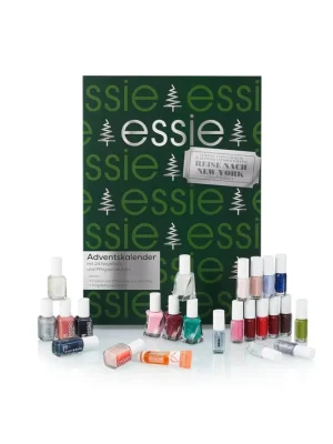 Essie Adventní kalendář laky na nehty a péče o nehty, 24 dvířek Pouze Dnes
