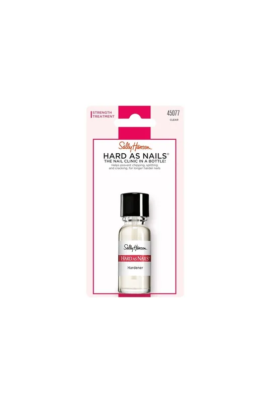 Sally Hansen Hard As Nails Clear 13 ml(zvýrazňovač nehtů) Časově Omezené