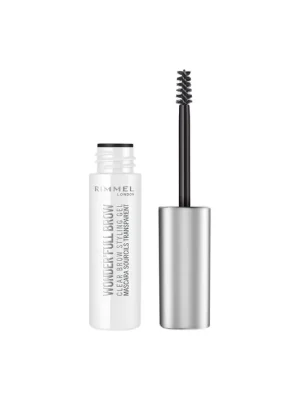 Rimmel Wonder’Full Brow Clear Brow Styling Gel – Transparentní gel na obočí 4,5g Bezpečná Platba
