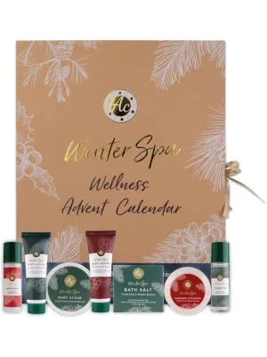 Accentra Beauty adventní kalendář pro ženy „WINTER SPA“ s 24 produkty Zlevněný