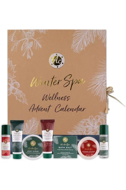 Accentra Beauty adventní kalendář pro ženy „WINTER SPA“ s 24 produkty Zlevněný