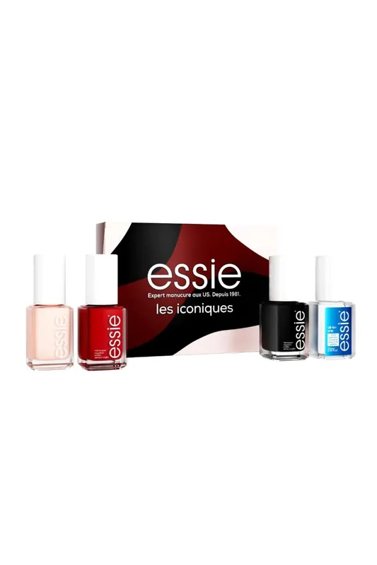 Essie Les Iconiques Set – 4 laky na nehty, 13,5 ml Finální Výprodej