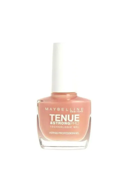 Akční Cena Lak na nehty TENUE & Strong Maybelline 75 Ivory Rose ve slonovinové růžové barvě. 10ml