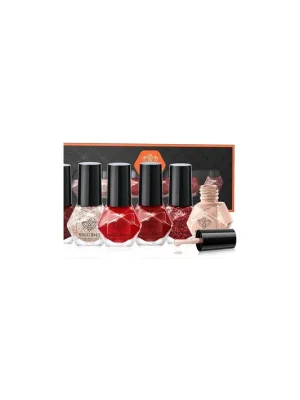 Cenový Hit Modelones Nail Polish Set – sada 6 laků na nehty, 6×5 ml