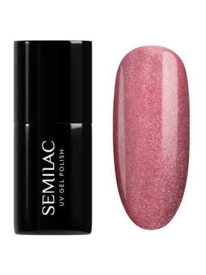 Semilac UV Nail Polish 662 Rose Gloss 7 ml Horká Nabídka
