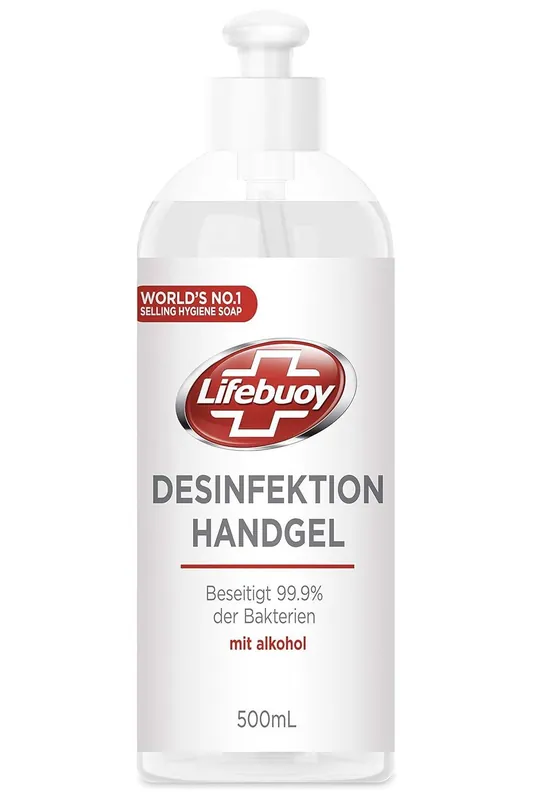Lifebuoy Total 10 Antibakteriální čisticí gel 500 ml Finální Výprodej