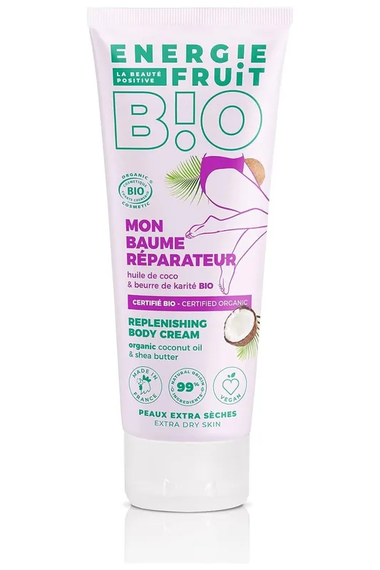 Cenový Hit ENERGIE FRUIT Regenerační tělový balzám Kokosový olej & Bambucké máslo 200 ml