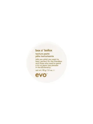 EVO Box O’ Bollox Texture Paste (modelační pasta na vlasy) 90g Ověřený