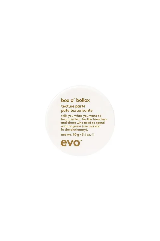 EVO Box O’ Bollox Texture Paste (modelační pasta na vlasy) 90g Ověřený