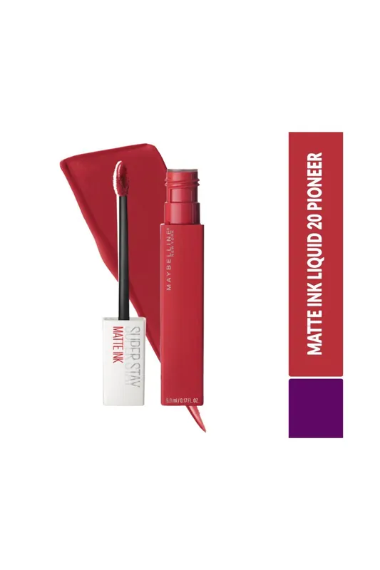 Must-Have Maybelline SuperStay Matte Ink – Tekutá rtěnka 20 Pioneer 5ml