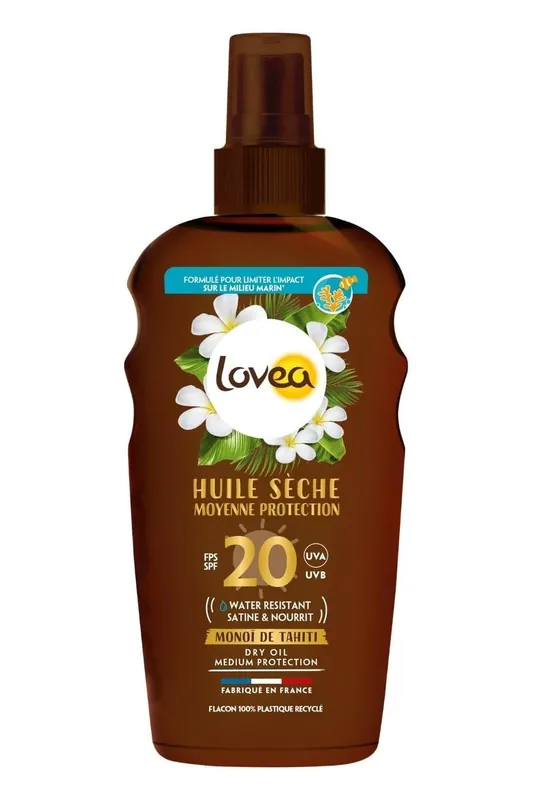 Nejprodávanější Lovea - Opalovací olej na tělo a vlasy SPF 20 150 ml