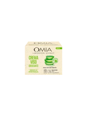 Omia Laboratori EcoBio Hydratační pleťový krém s Aloe Vera – 50 ml Sezónní Sleva