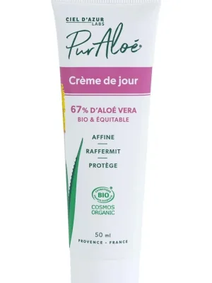 Ciel d'Azur Labs Pur Aloe denní krém s 67 % organického aloe vera 50 ml Přímo Od Výrobce