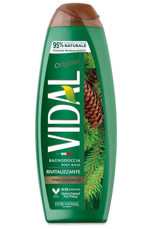 Pouze Dnes Vidal Classic Pine Revitalizační sprchový gel, 500 ml