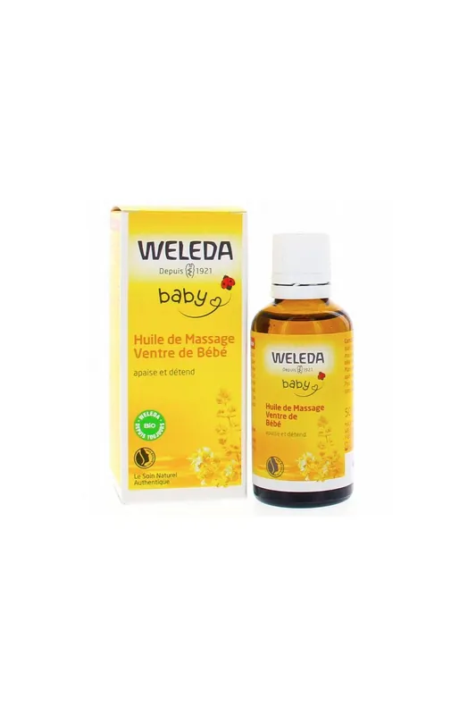 Bezpečná Platba WELEDA - Masážní olej pro bříško dětí 50 ml