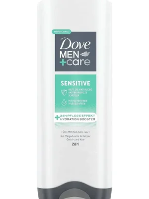 Cenově Výhodný Dove Men+Care Sensitive 3v1 sprchový gel 250 ml