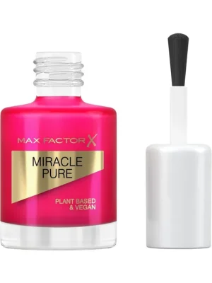 Oblíbený Max Factor Miracle Pure Lak na nehty – odstín Fiery Fuchsia, 12 ml