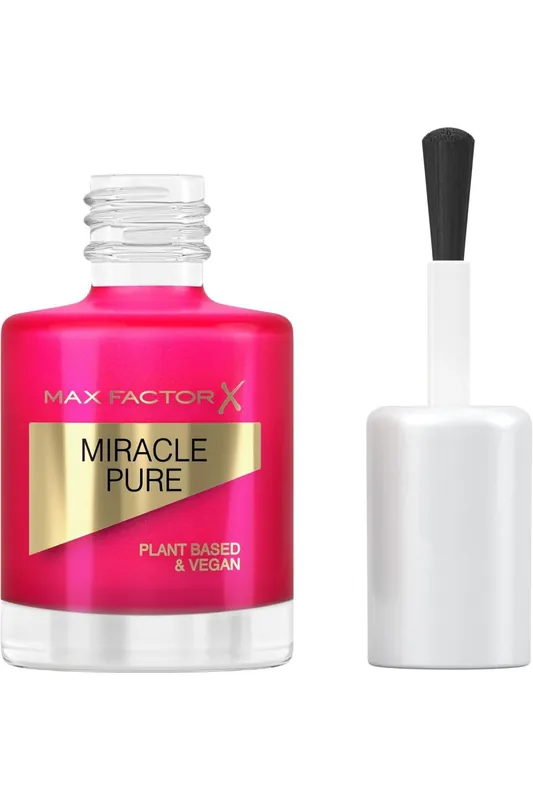 Oblíbený Max Factor Miracle Pure Lak na nehty – odstín Fiery Fuchsia, 12 ml
